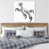 Vogelwetten met speciale aandacht voor Eagle Claw Canvas Afdruk (Insitu (Slaapkamer))