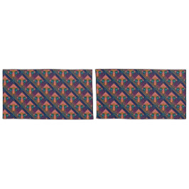 Vogelwezens kruisen snavels kussensloop