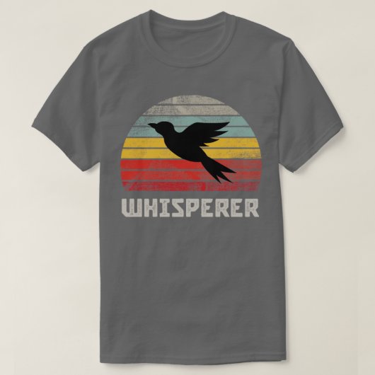 Vogelwhisker 3 t-shirt (Design voorkant)