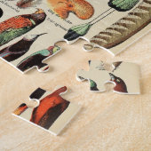 Vogelwildlife Antieke Veren Legpuzzel (Zijkant)
