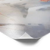 Vogelwinterbloem Foto Afdruk (Hoek)