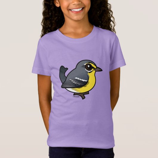 Vogelwortel van Adelaide Warbler T-shirt (Voorkant)
