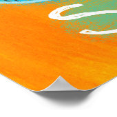 Vogelzaad Poster Wall Art - Funny Bird (Hoek)