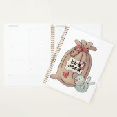 Vogelzaadzak met boog en hart planner (Display)