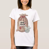 Vogelzaadzak met boog en hart t-shirt (Voorkant)