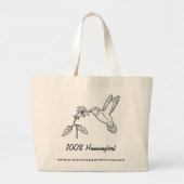 Vogelzak - Chronicles of Syntax Grote Tote Bag (Voorkant)