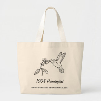 Vogelzak - Chronicles of Syntax Grote Tote Bag