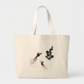 Vogelzak Grote Tote Bag (Voorkant)