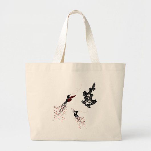 Vogelzak Grote Tote Bag (Voorkant)