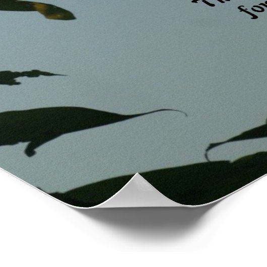 Vogelzang, dank u Heer! poster (Hoek)