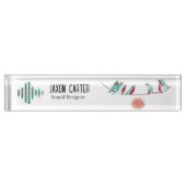 Vogelzang Desk Naambord (Voorkant)