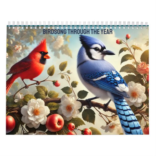 Vogelzang door het Jaar  Kalender (Hoes)