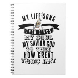 Vogelzang Hoe groot zijt Gij Christelijk Hymne Notitieboek
