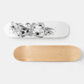 vogelziel dood persoonlijk skateboard (Horizontaal)