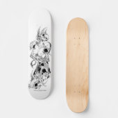 vogelziel dood persoonlijk skateboard (Voorkant)