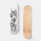 vogelziel persoonlijk skateboard (Voorkant)