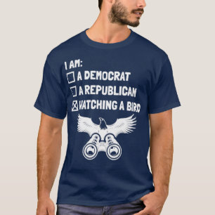 Vogelzwemmer Vogelzwemmer - Ornitholoog Bird Watch T-shirt