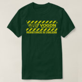 Vogon Constructor Fleet geïnspireerd door de Hitch T-shirt (Design voorkant)