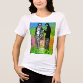 Vogue 1922 Inspired Spring Fashion  Tri-Blend Shirt (Voorkant)