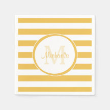 Vogue Bright Yellow Rugby Stripes en partijnaam