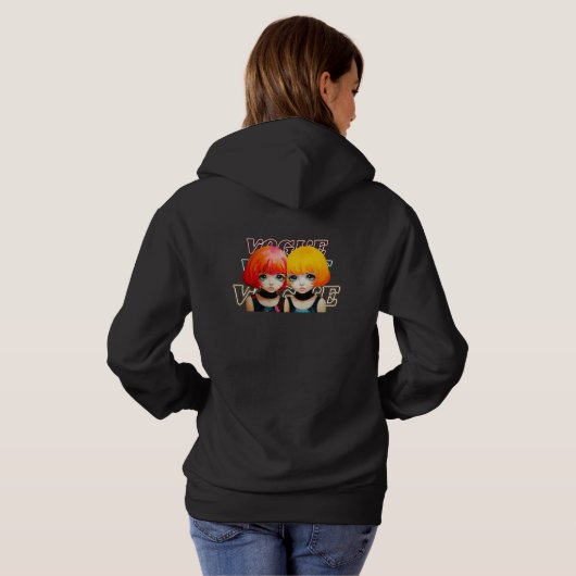 "Vogue" - Hoodie (Achterkant volledig)
