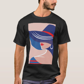 Vogue Poster Vogue Meisje Vogue Vintage T-shirt