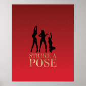 Vogue Strike a Pose - DIY - Poster (Voorkant)
