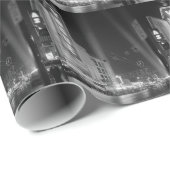 Vogue Theater 's nachts met schijnwerpers Cadeaupapier (Rol Hoek)