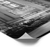 Vogue Theater 's nachts met schijnwerpers, Vancouv Poster (Hoek)