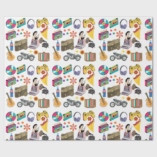  Vogue tijdloze elegantie herontdekken Cadeaupapier (Vlak)