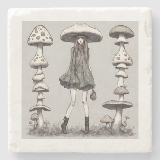 Vogue Tripp Alle Benen Stenen Onderzetter (Voorkant)