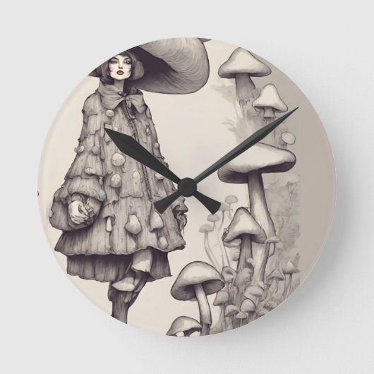 Vogue Tripp Ronde Klok (Voorkant)