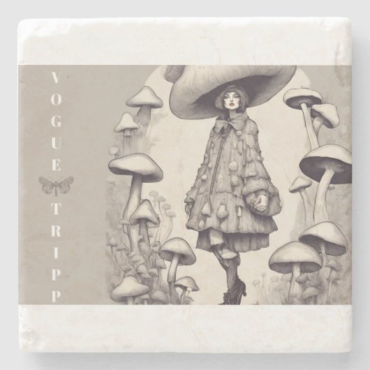 Vogue Tripp Stenen Onderzetter (Voorkant)