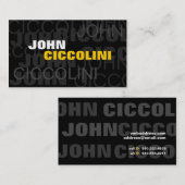 Vogue vI Visitekaartje (Voorkant / Achterkant)