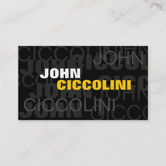 Vogue vI Visitekaartje (Voorkant)