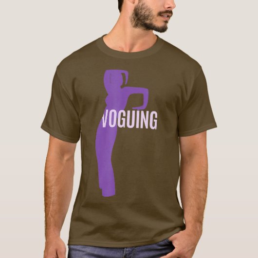 Voguing Drag Queen T-shirt (Voorkant)