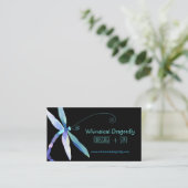 Voguish Dragonfly Massage + Spa Afspraakkaart Afsprakenkaartje (Staand voorkant)