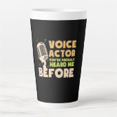 Voice Actor Latte Mok (Voorkant)