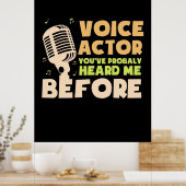 Voice Actor Poster (Keuken)