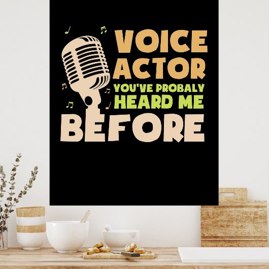 Voice Actor Poster (Keuken)
