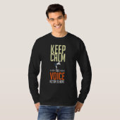 Voice Actor Voice over Actress Acting Talent Voice T-shirt (Voorkant volledig)