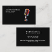 Voice Actor, Voice over, EMC-host Visitekaartje (Voorkant / Achterkant)