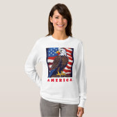 Voice of America Sweatshirt voor Dames (Voorkant volledig)