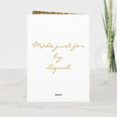 Voice of many angels feestdagen kaart (Achterkant)