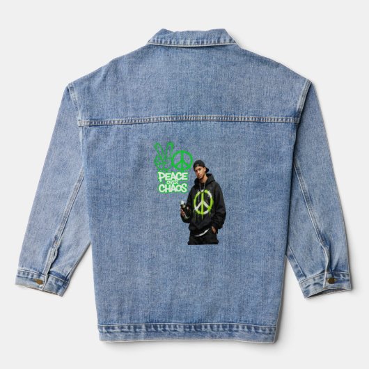 Voice of Peace Denim Jacket (Achterkant)
