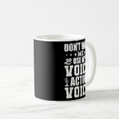 Voice over Artiest Voice Actor Actrice Acteren Koffiemok (Voorkant rechts)