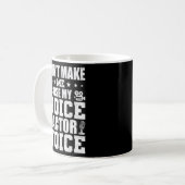 Voice over Artiest Voice Actor Actrice Acteren Koffiemok (Voorkant links)