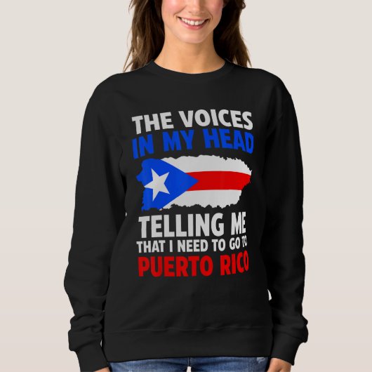 voices in head telling Puerto rico Puerto rican Pu Trui (Voorkant)
