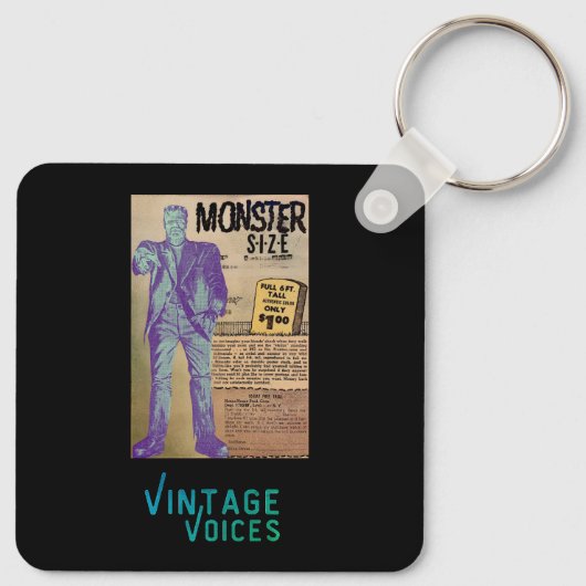  Voices Monster Size Sleutelhanger (Achterkant)
