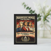 Voices of Change Briefkaart (Staand voorkant)